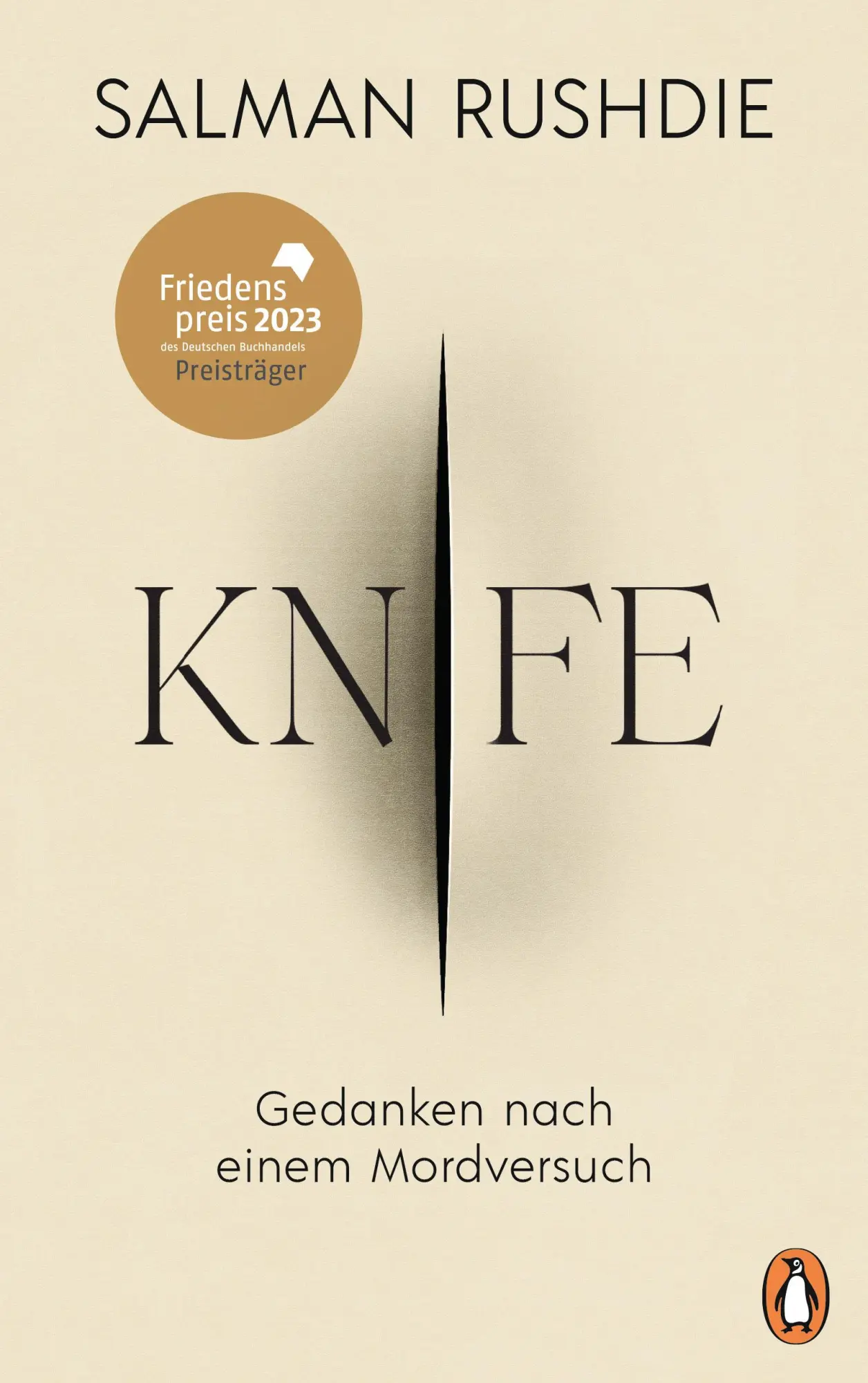 Cover: 9783328603276 | Knife | Gedanken nach einem Mordversuch. Deutsche Ausgabe | Rushdie