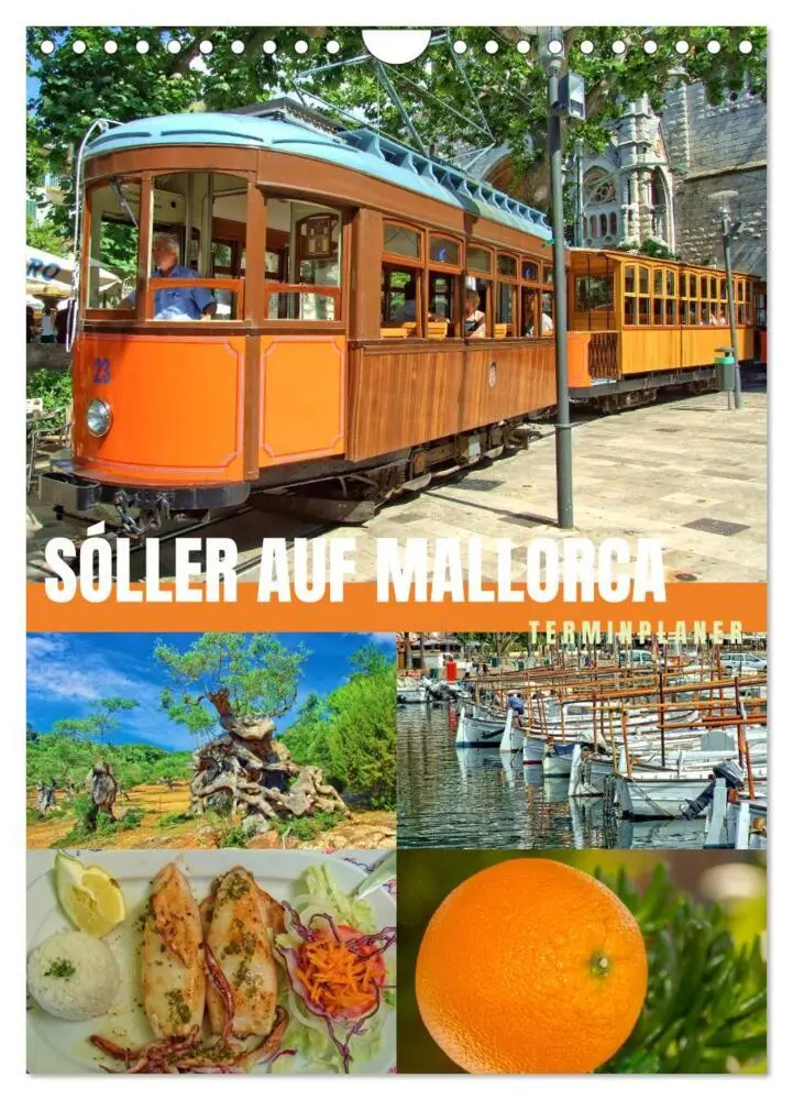 Cover: 9783383813276 | Sóller auf Mallorca - Terminplaner (Wandkalender 2025 DIN A4 hoch),...