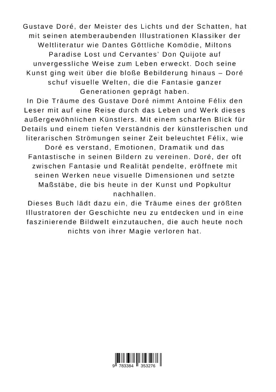 Bild: 9783384353276 | Die Träume des Gustave Doré | Antoine Félix | Taschenbuch | 276 S.