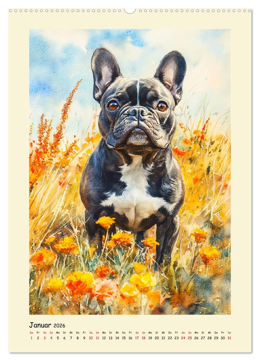 Bild: 9783457303276 | Charmante Bulldoggen. Französische Lebensfreude auf vier Pfoten...