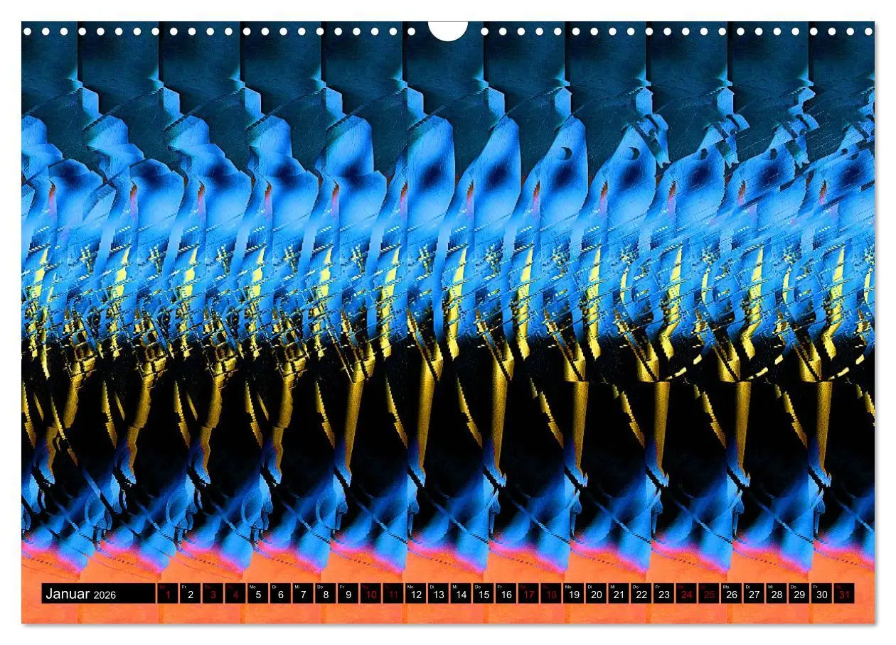 Bild: 9783457613276 | Magische Bilder - 3D Illusionen (Wandkalender 2026 DIN A3 quer),...