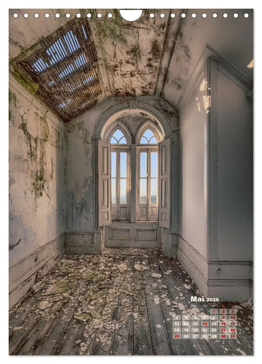 Bild: 9783516703276 | Lost Places - morbide Schönheiten (Wandkalender 2026 DIN A4 hoch),...