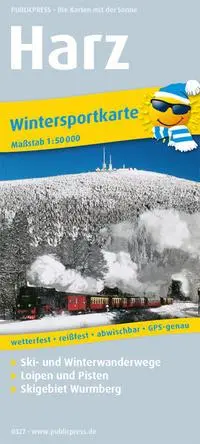 Cover: 9783747303276 | Harz Wintersportkarte 1 : 50 000 | (Land-)Karte | Deutsch | 2018