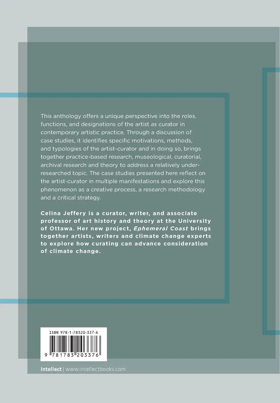 Rückseite: 9781783203376 | The Artist as Curator | Celina Jeffery | Taschenbuch | Englisch | 2015