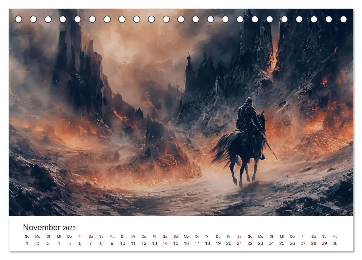 Bild: 9783457463376 | Das Reich der flüsternden Schatten (Tischkalender 2026 DIN A5...