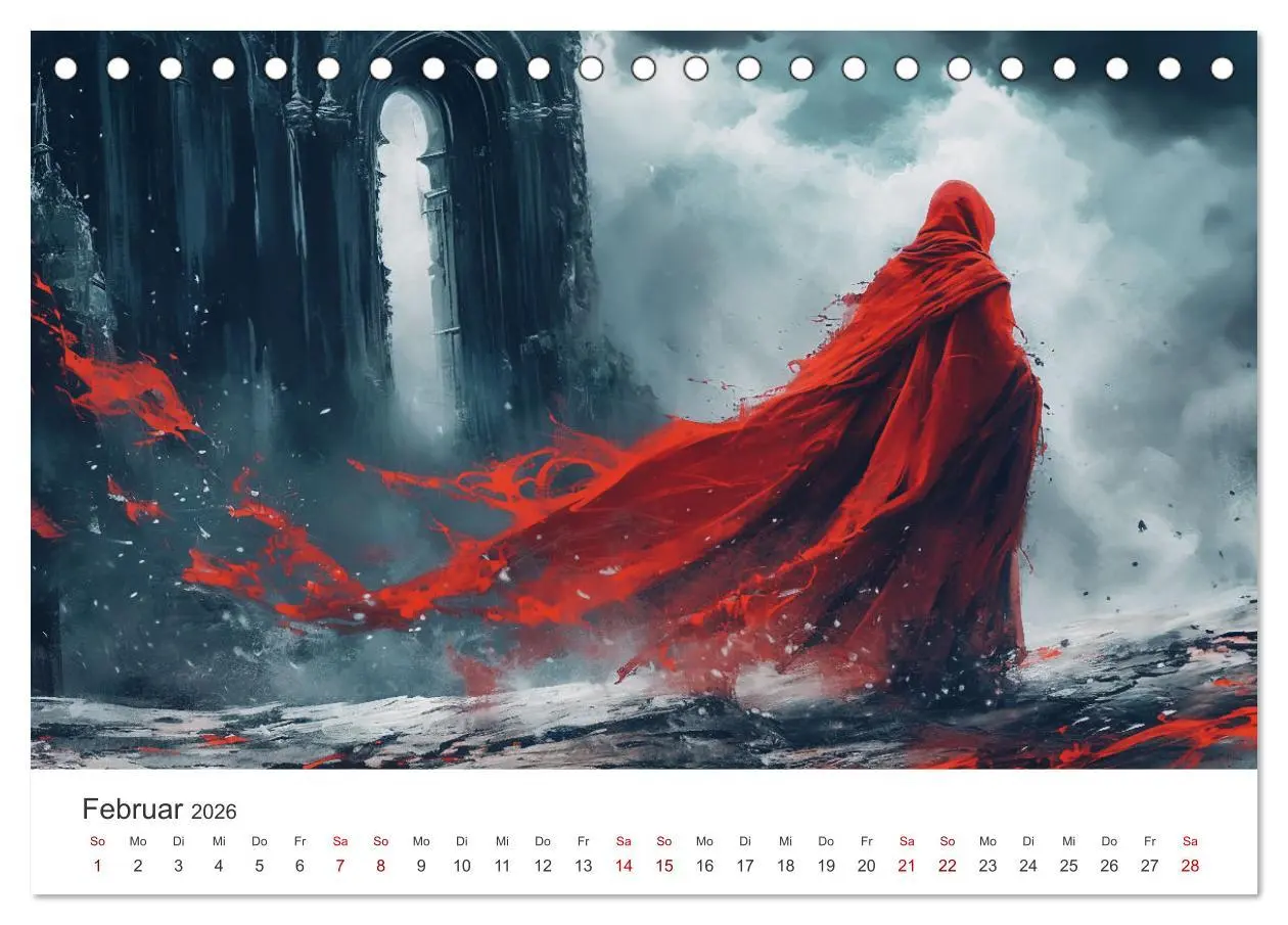 Bild: 9783457463376 | Das Reich der flüsternden Schatten (Tischkalender 2026 DIN A5...