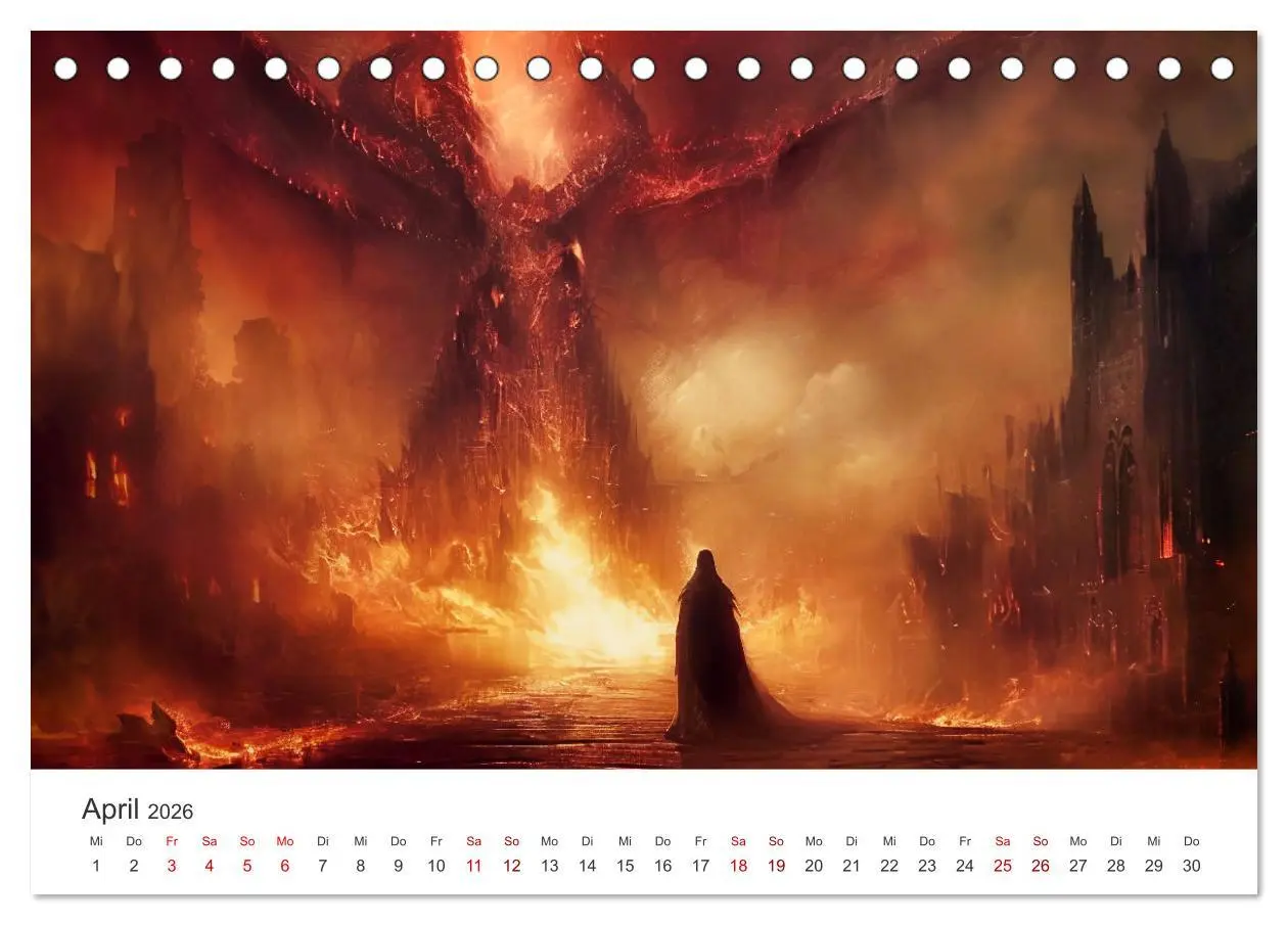 Bild: 9783457463376 | Das Reich der flüsternden Schatten (Tischkalender 2026 DIN A5...