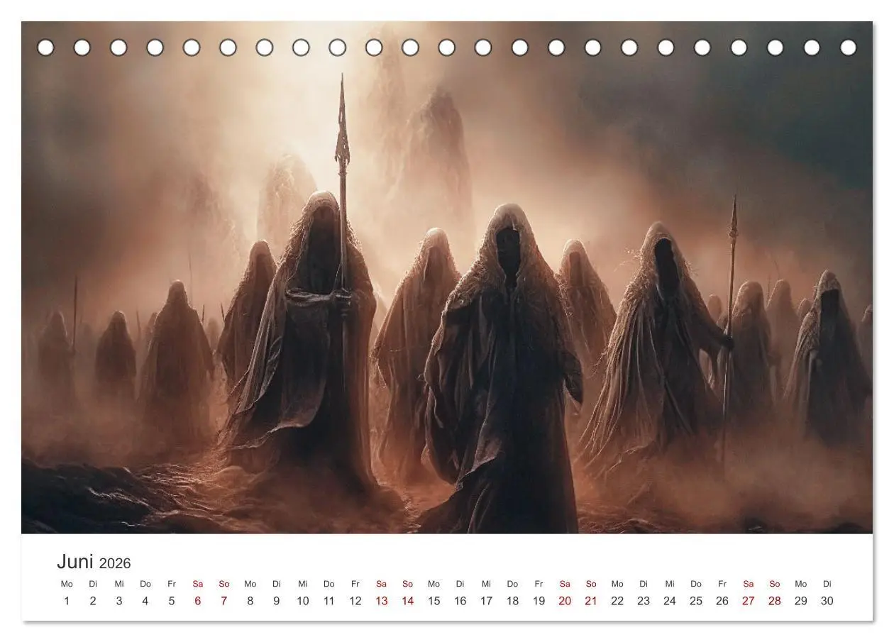 Bild: 9783457463376 | Das Reich der flüsternden Schatten (Tischkalender 2026 DIN A5...