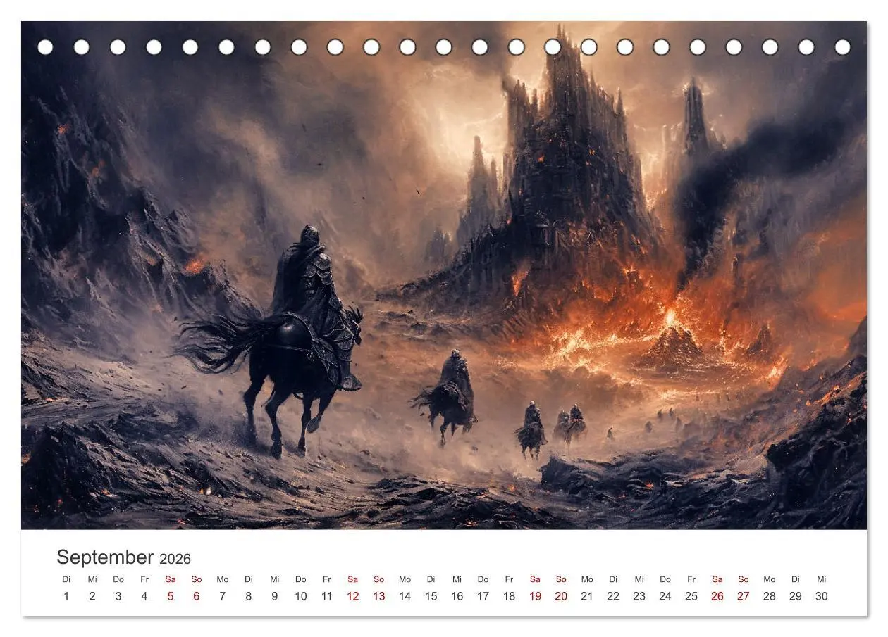 Bild: 9783457463376 | Das Reich der flüsternden Schatten (Tischkalender 2026 DIN A5...