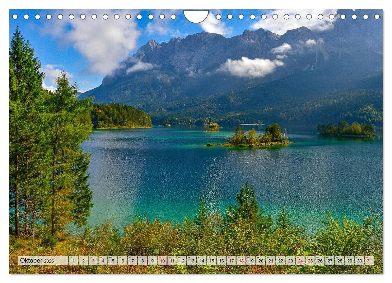 Bild: 9783457773376 | Unterwegs im Werdenfelser Land (Wandkalender 2026 DIN A4 quer),...
