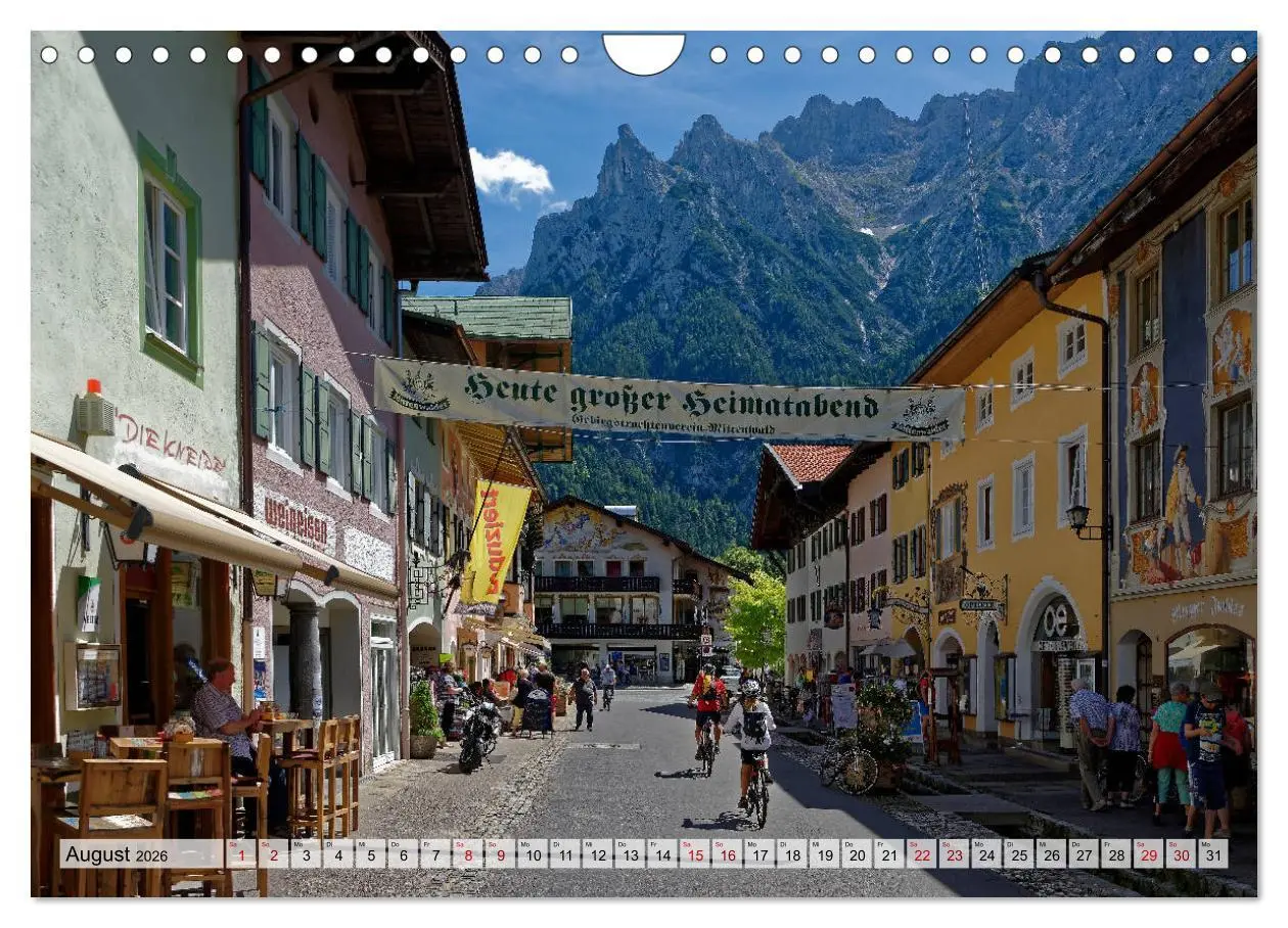 Bild: 9783457773376 | Unterwegs im Werdenfelser Land (Wandkalender 2026 DIN A4 quer),...