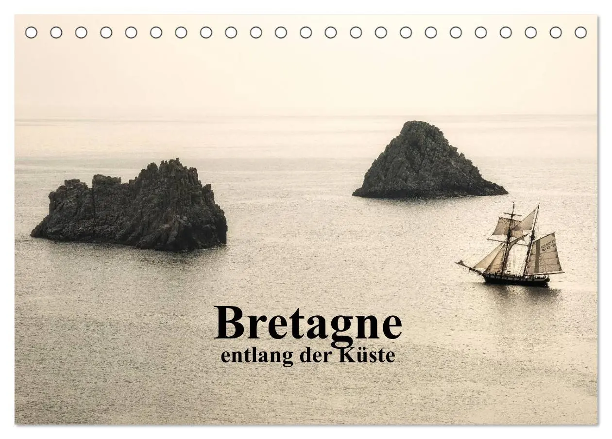 Cover: 9783516003376 | Bretagne entlang der Küste (Tischkalender 2026 DIN A5 quer),...