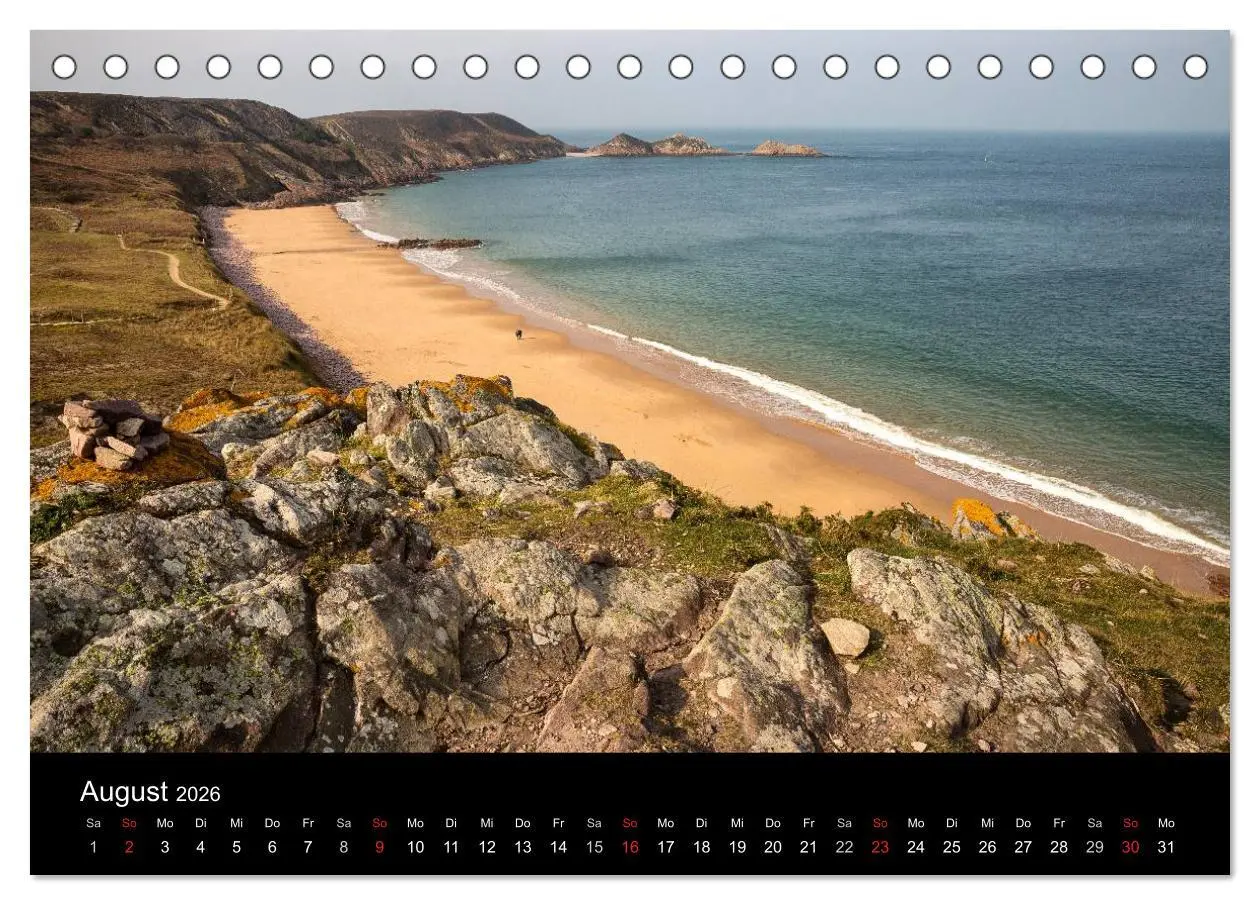 Bild: 9783516003376 | Bretagne entlang der Küste (Tischkalender 2026 DIN A5 quer),...