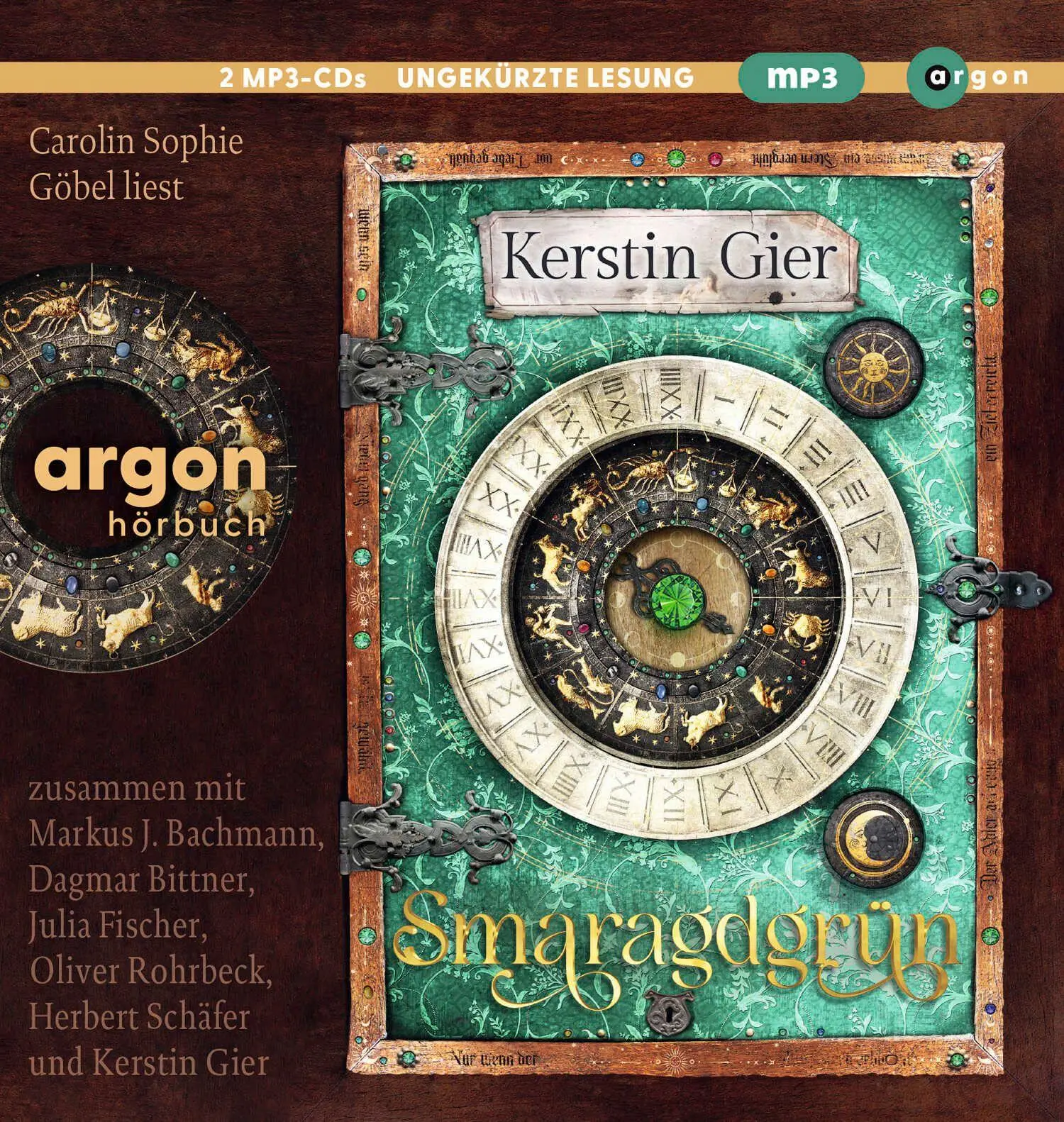 Cover: 9783839843376 | Smaragdgrün | Kerstin Gier | MP3 | 2 Audio-CDs | Deutsch | 2025