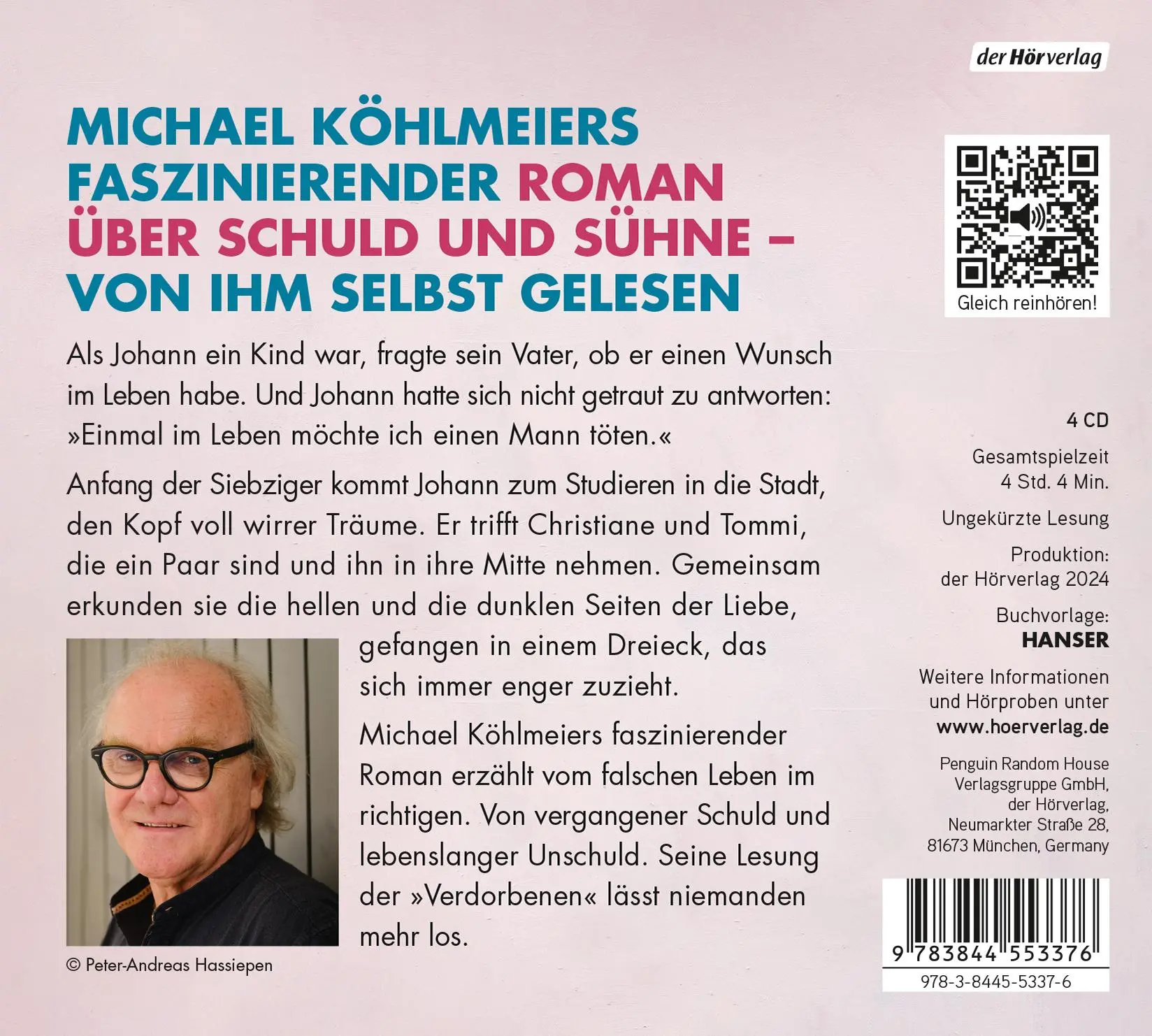 Bild: 9783844553376 | Die Verdorbenen | Michael Köhlmeier | Audio-CD | 4 Audio-CDs | Deutsch