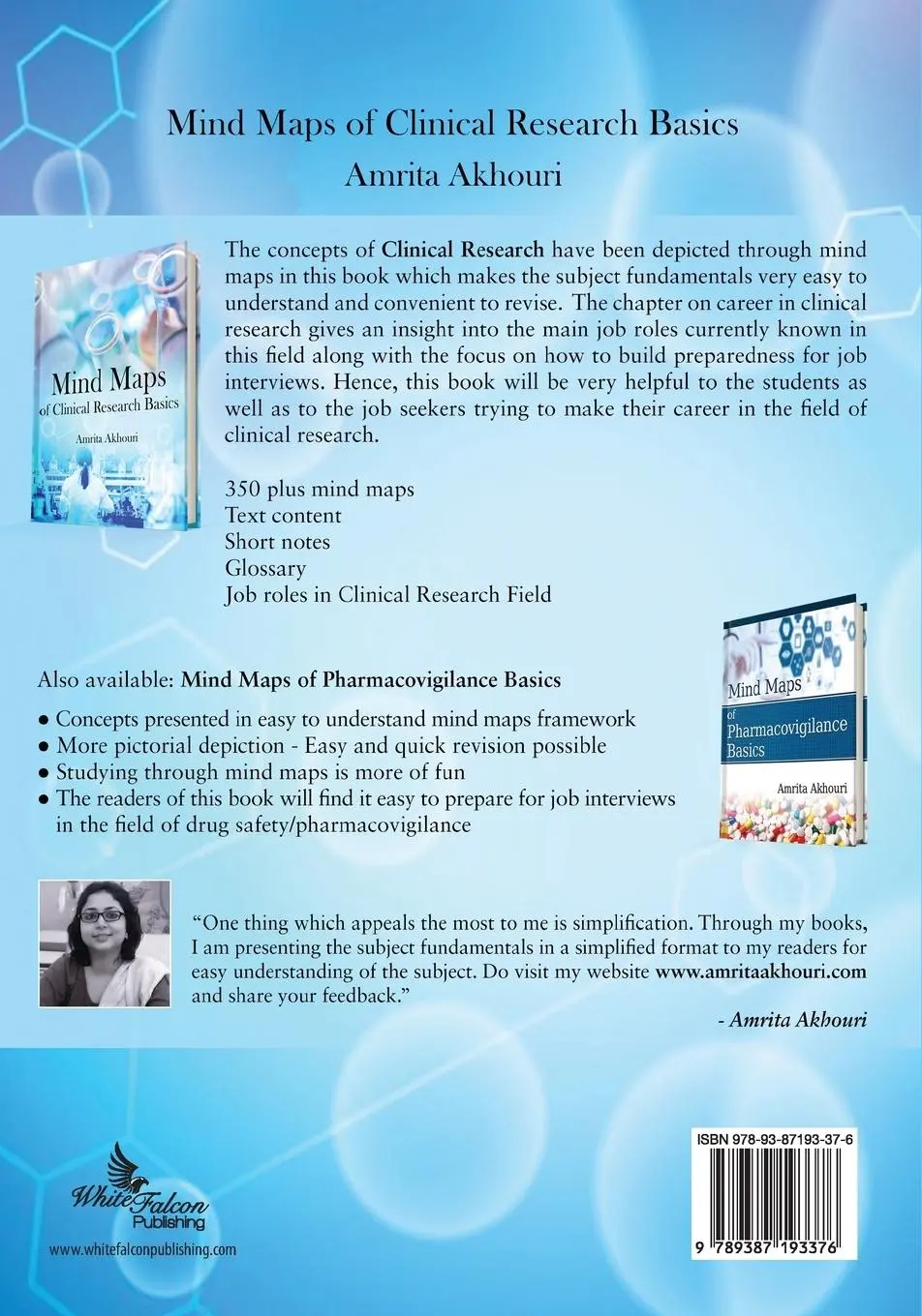 Rückseite: 9789387193376 | Mind Maps of Clinical Research Basics | Amrita Akhouri | Taschenbuch