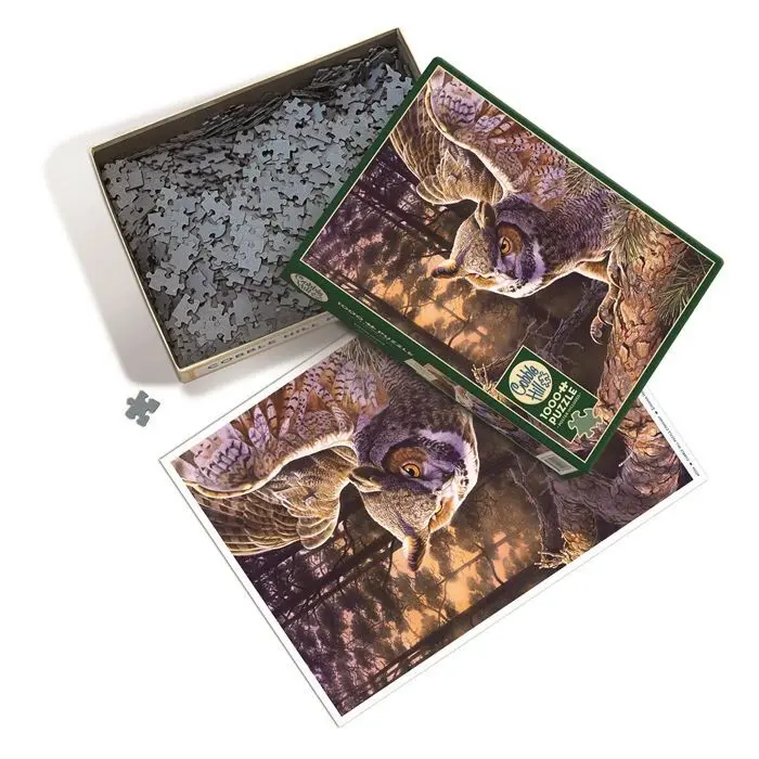 Bild: 6250124023476 | COBBLE HILL PUZZLES - Eule im Wald 1000 Teile | Spiel | Deutsch | 2025