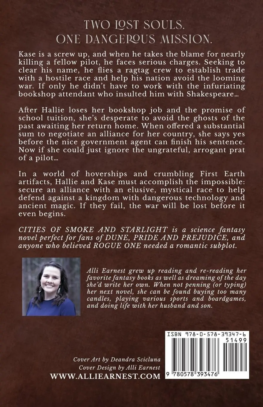 Rückseite: 9780578393476 | Cities of Smoke and Starlight | Alli Earnest | Taschenbuch | Englisch
