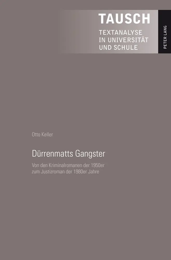 Cover: 9783034313476 | Dürrenmatts Gangster | Otto Keller | Taschenbuch | Deutsch | 2014