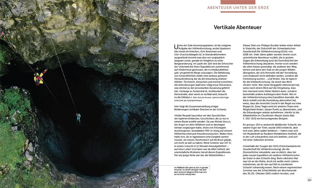 Bild: 9783258083476 | In den Höhlen der Schweiz | Vom Abenteuer zur Wissenschaft | Buch