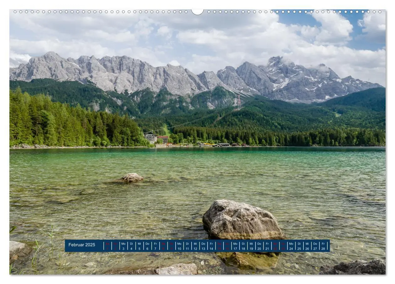 Bild: 9783383963476 | Zauberhafte Bergseen (Wandkalender 2025 DIN A2 quer), CALVENDO...