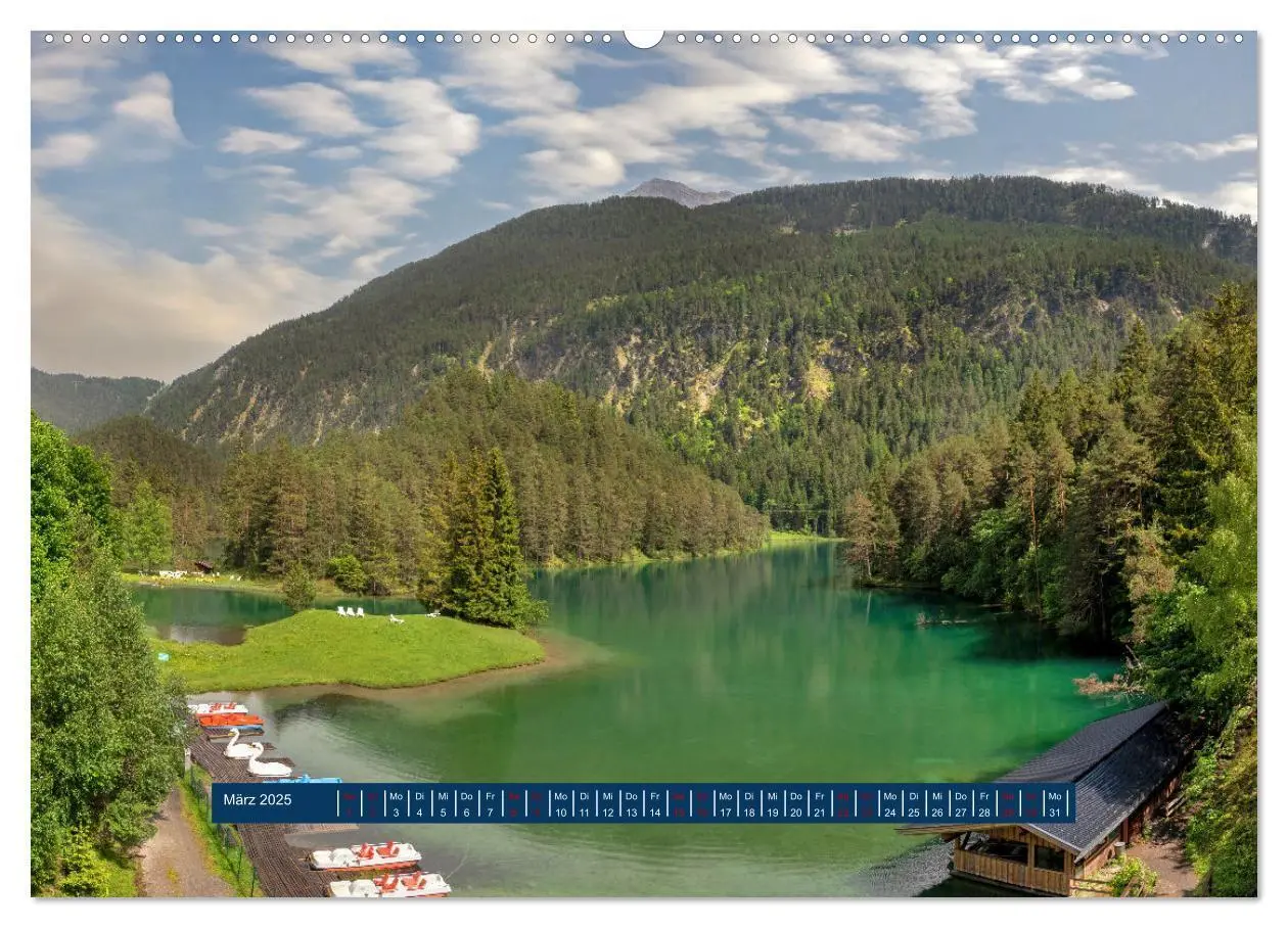 Bild: 9783383963476 | Zauberhafte Bergseen (Wandkalender 2025 DIN A2 quer), CALVENDO...