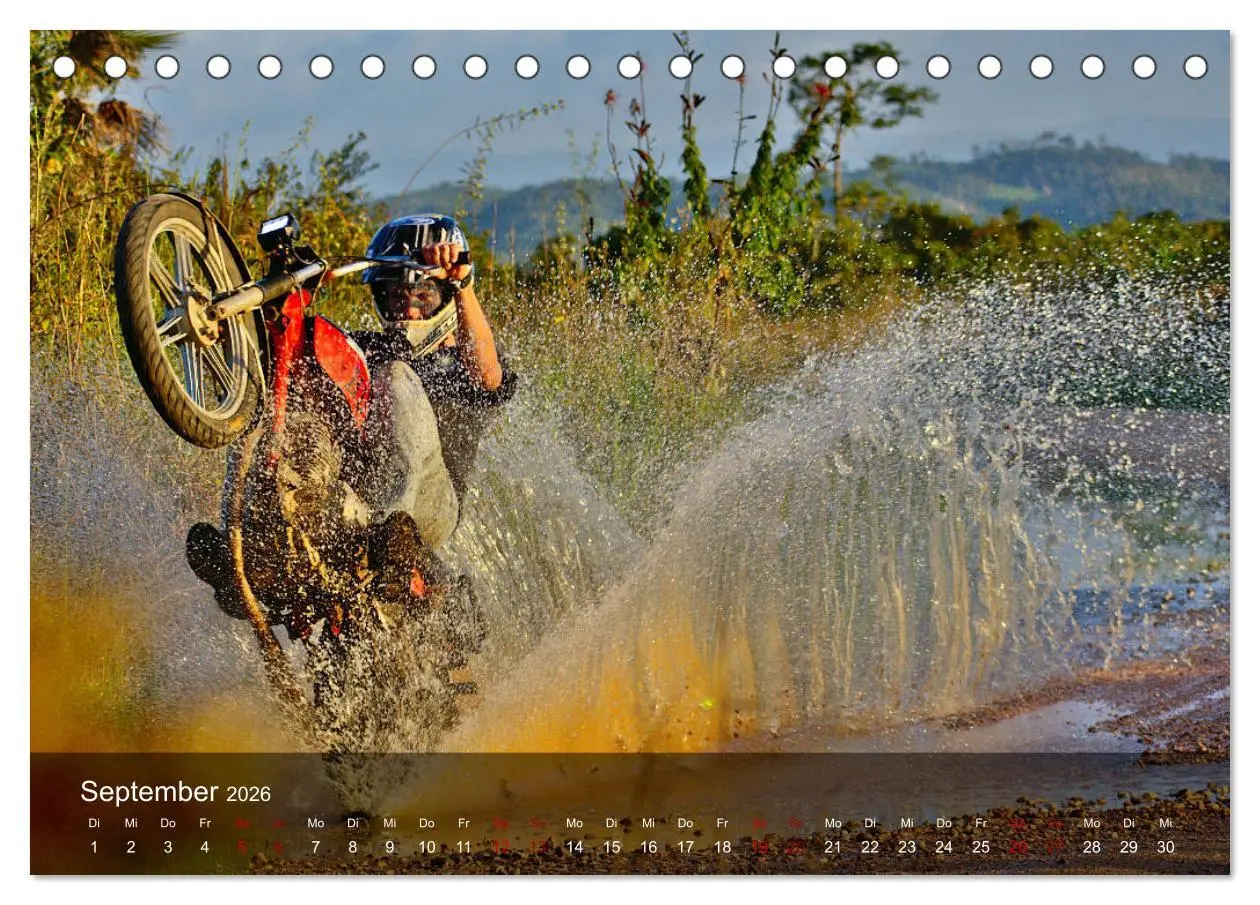 Bild: 9783457833476 | Motocross - Adrenalin pur (Tischkalender 2026 DIN A5 quer),...