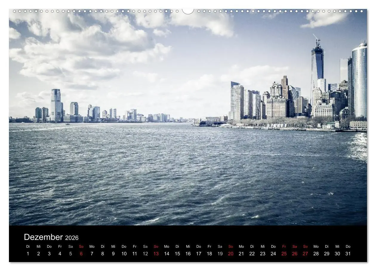 Bild: 9783516163476 | New York (hochwertiger Premium Wandkalender 2026 DIN A2 quer),...