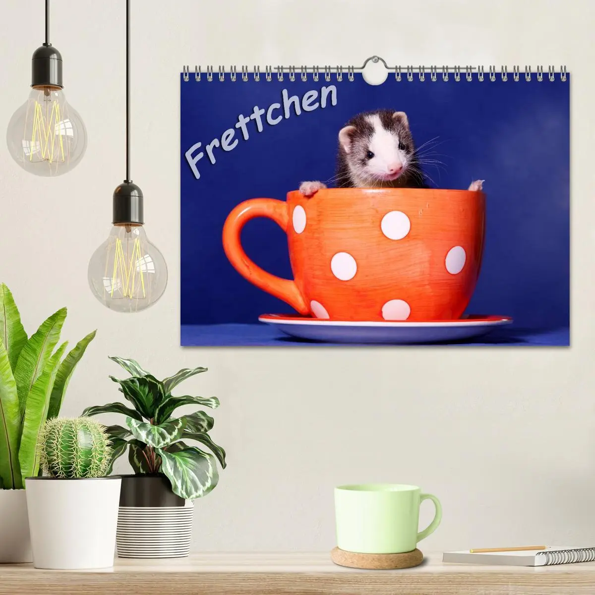Bild: 9783516233476 | Frettchen - Ferrets (Wandkalender 2026 DIN A4 quer), CALVENDO...