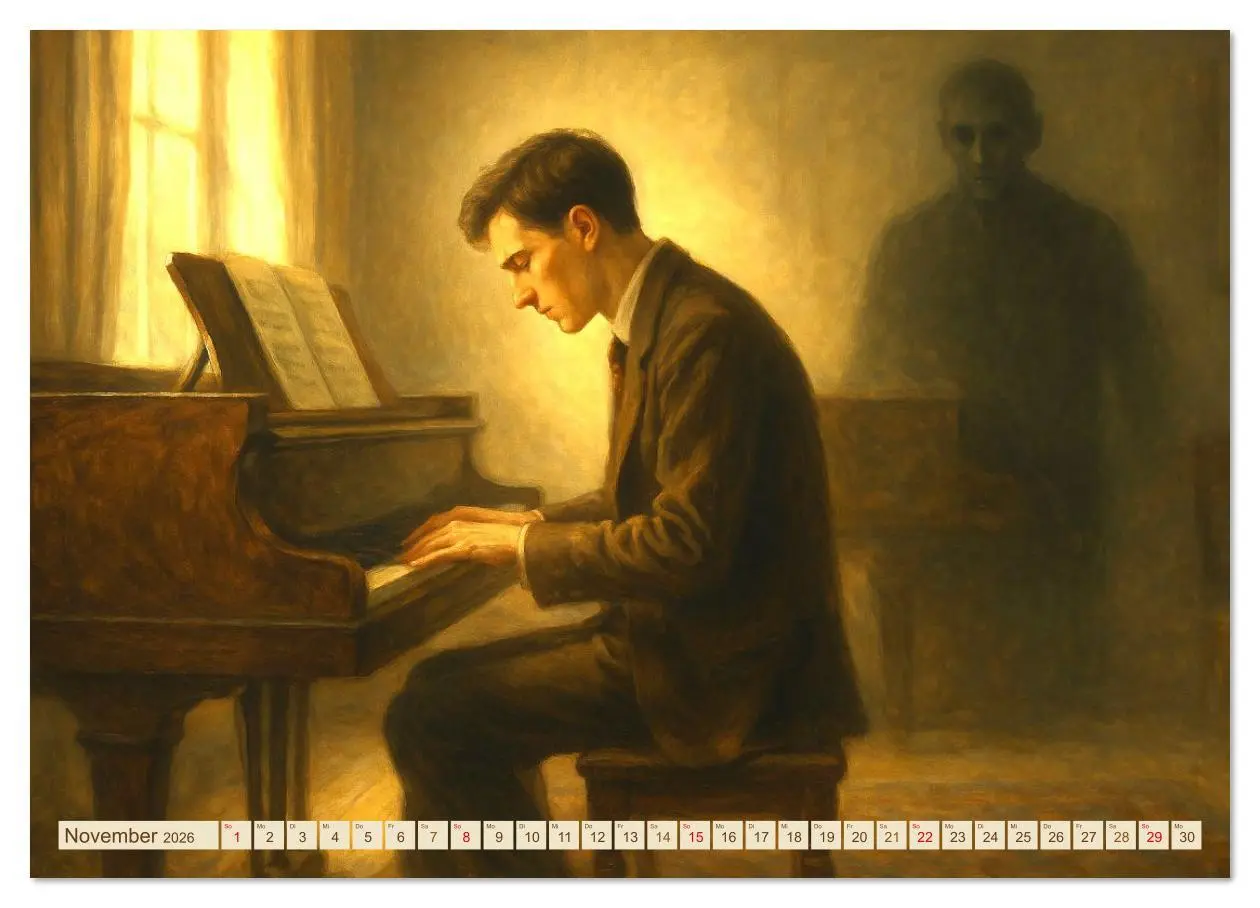 Bild: 9783516613476 | Thomas Mann. Sein Leben, seine Werke (Wandkalender 2026 DIN A2...