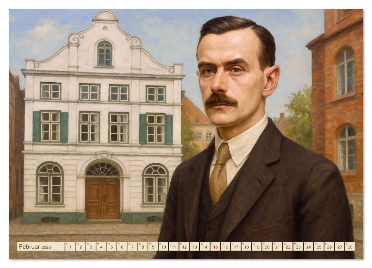 Bild: 9783516613476 | Thomas Mann. Sein Leben, seine Werke (Wandkalender 2026 DIN A2...