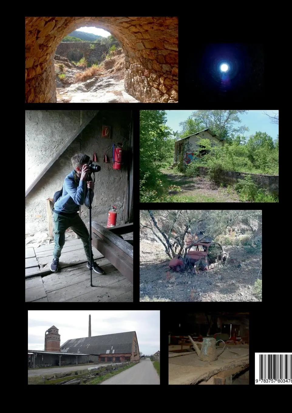 Rückseite: 9783757803476 | Lost Places | verlassene und vergessene Orte in Südbaden | Jonas Mucha