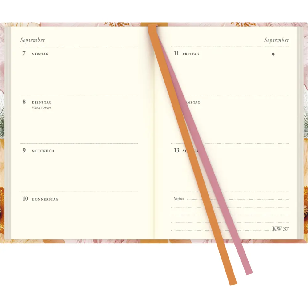 Bild: 4069095003576 | DUMONT - Bright Flowers Taschenkalender 2026 - Terminplaner mit...