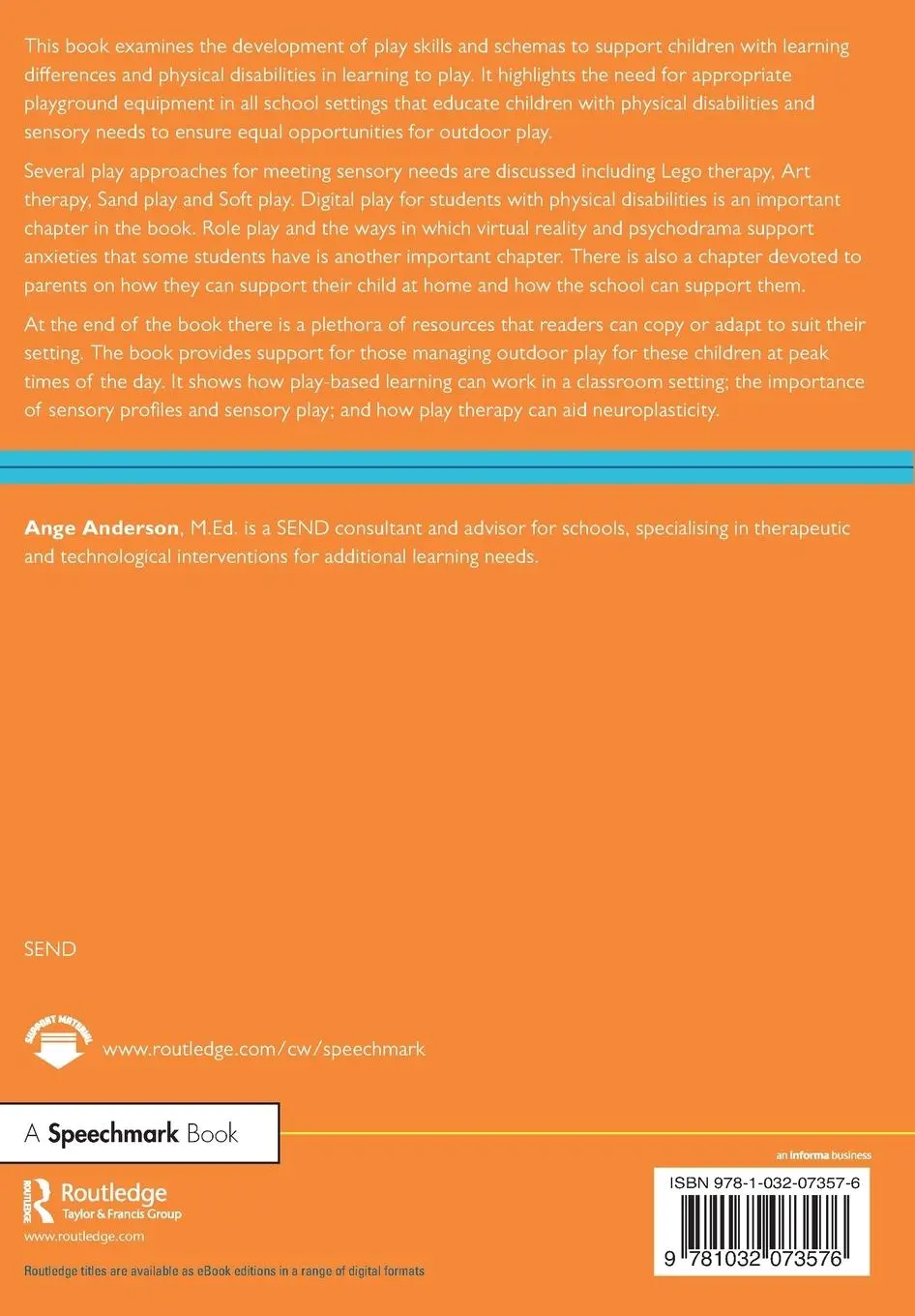 Rückseite: 9781032073576 | Learning Through Play for Children with PMLD and Complex Needs | Buch
