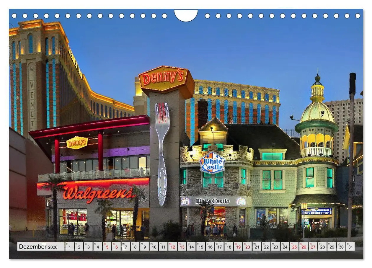 Bild: 9783457373576 | Las Vegas, Stadt der wahr gewordenen Träume (Wandkalender 2026 DIN...