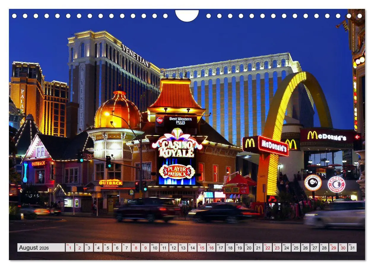 Bild: 9783457373576 | Las Vegas, Stadt der wahr gewordenen Träume (Wandkalender 2026 DIN...