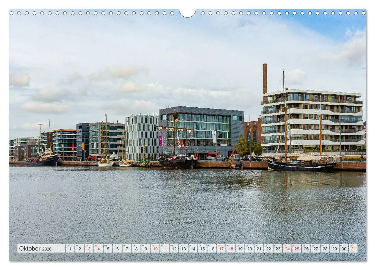 Bild: 9783457753576 | Bremerhaven Stadtansichten (Wandkalender 2026 DIN A3 quer),...