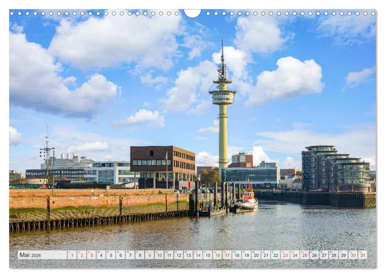 Bild: 9783457753576 | Bremerhaven Stadtansichten (Wandkalender 2026 DIN A3 quer),...