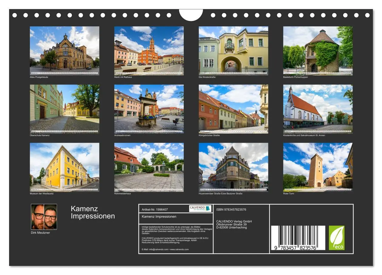 Bild: 9783457823576 | Kamenz Impressionen (Wandkalender 2026 DIN A4 quer), CALVENDO...