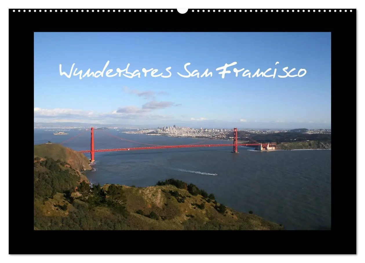 Cover: 9783516153576 | Wunderbares San Francisco (Wandkalender 2026 DIN A2 quer), CALVENDO...
