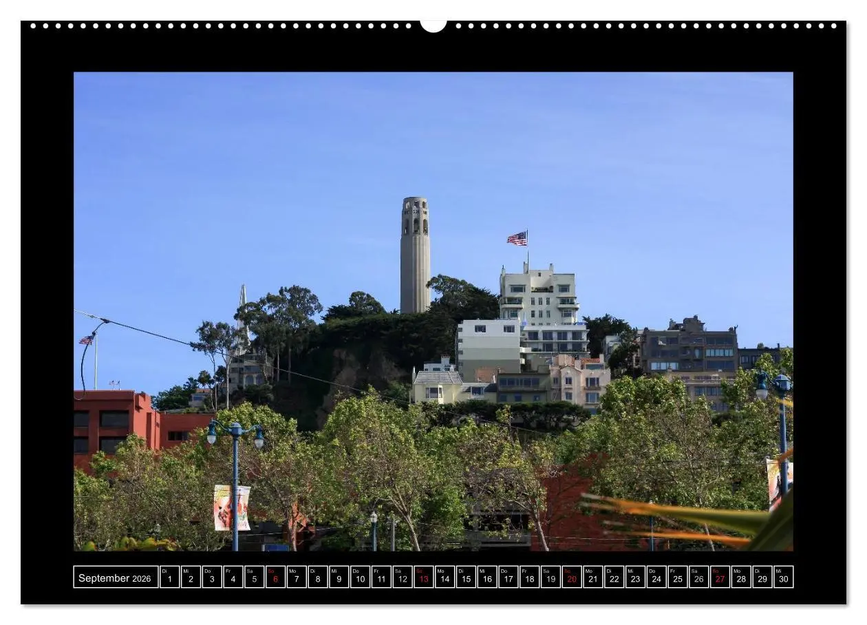 Bild: 9783516153576 | Wunderbares San Francisco (Wandkalender 2026 DIN A2 quer), CALVENDO...