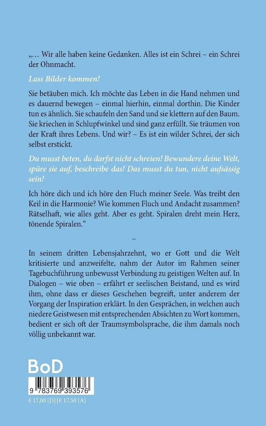 Rückseite: 9783769393576 | Analysen - Symbole 6101 | Inspirationen im Tagebuch eines Aufsässigen