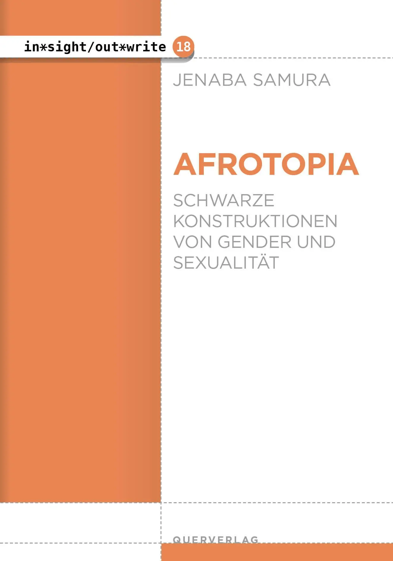 Cover: 9783896563576 | Afrotopia | Schwarze Konstruktionen von Gender und Sexualität | Samura