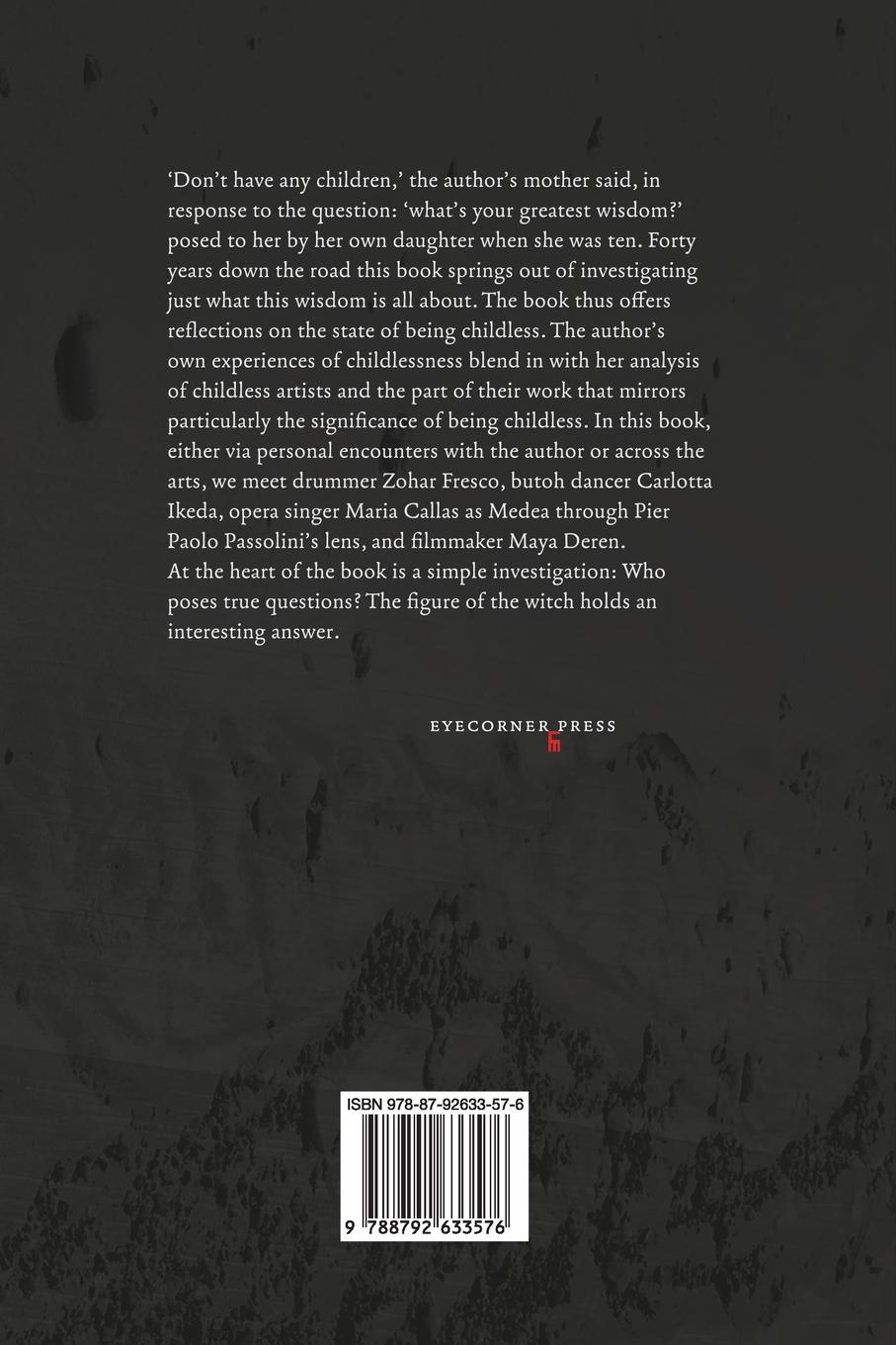 Rückseite: 9788792633576 | The Childless Witch | Trembling, dance, voice, oracle, grace | Elias