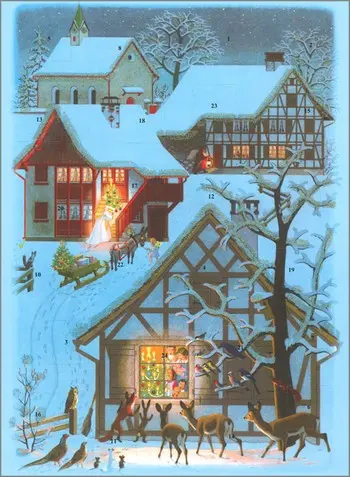 Cover: 9790202823576 | Adventskalender Chömed Chinde mir wänd singe | Hug Musikverlage