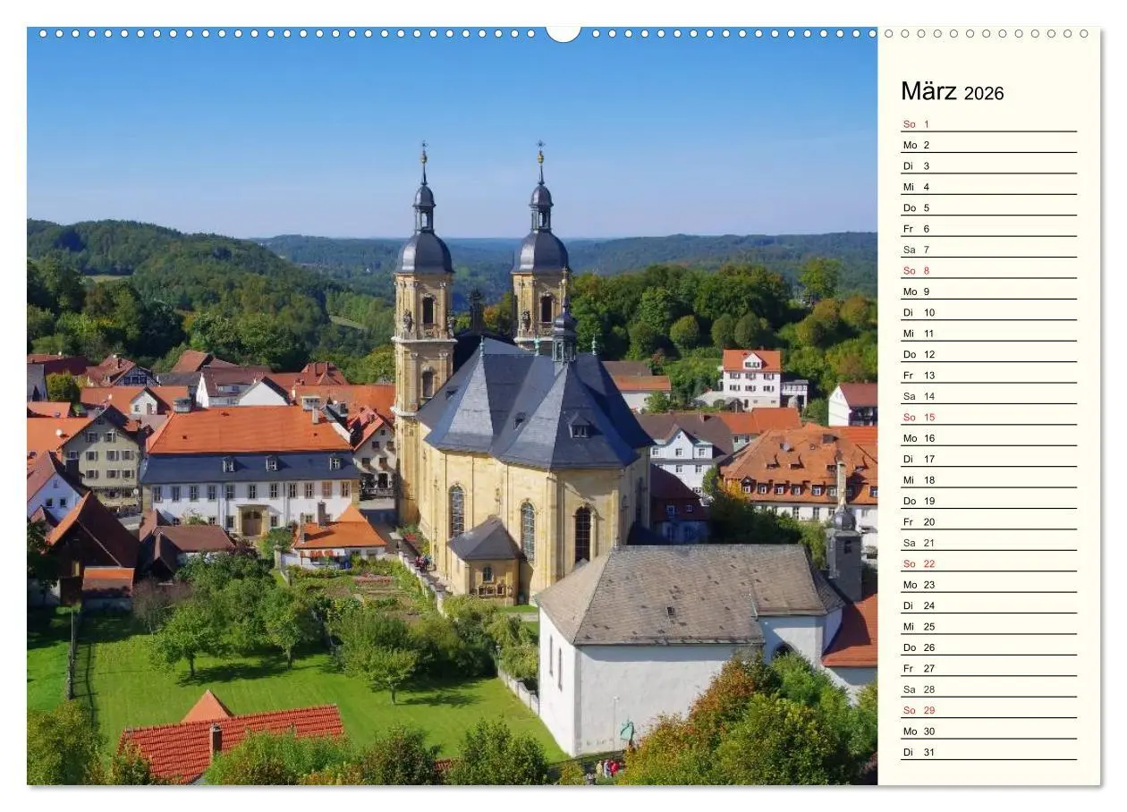 Bild: 9783457983676 | Bamberg und Fränkische Schweiz (hochwertiger Premium Wandkalender...
