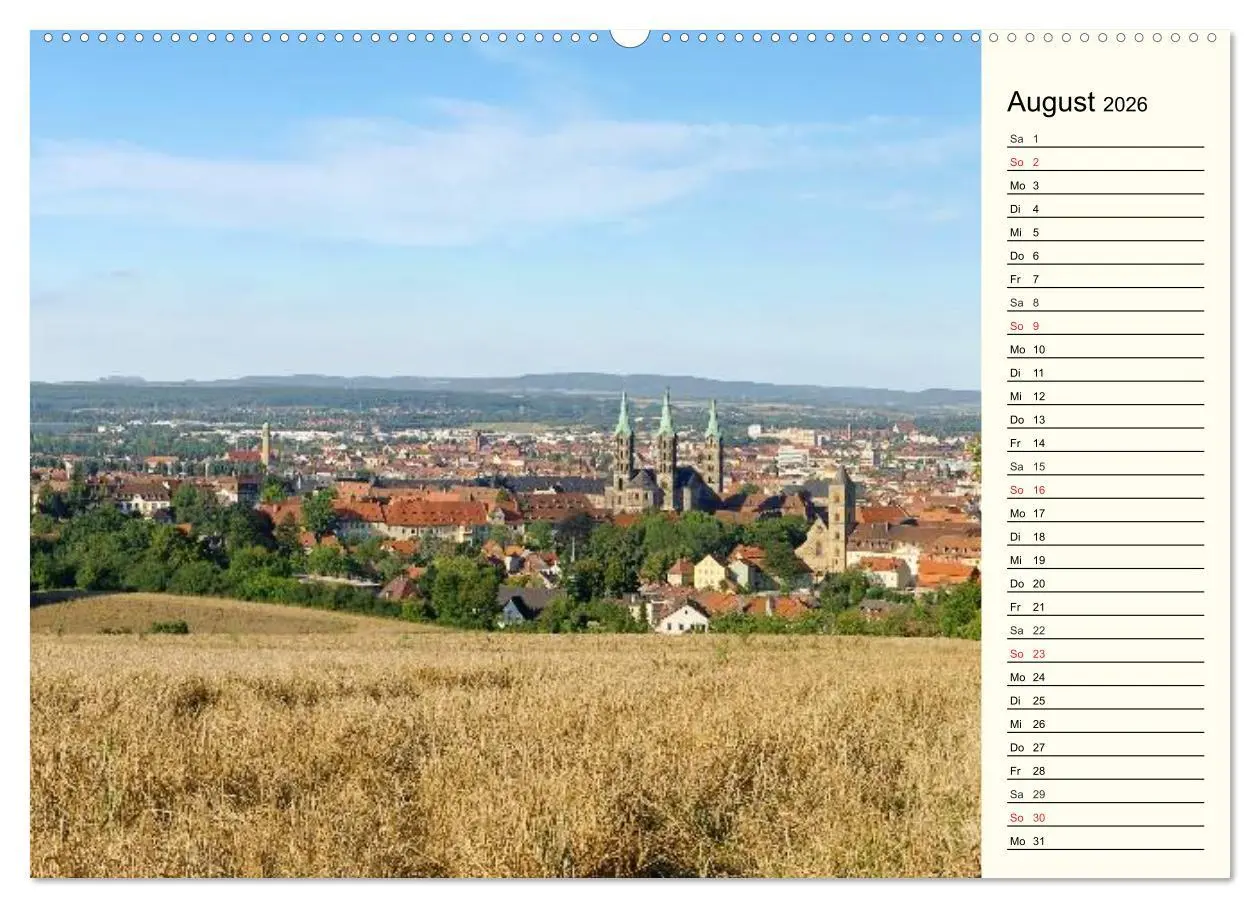 Bild: 9783457983676 | Bamberg und Fränkische Schweiz (hochwertiger Premium Wandkalender...
