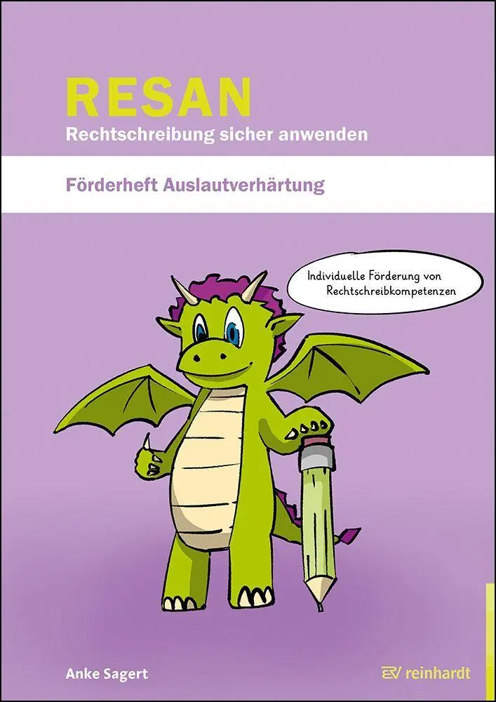 Cover: 9783497033676 | RESAN - Förderheft Auslautverhärtung | Anke Sagert | Broschüre | 32 S.