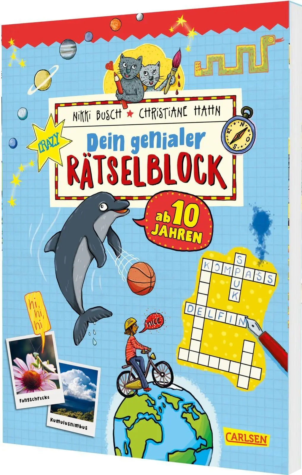 Cover: 9783551173676 | Dein genialer Rätselblock | Nikki Busch | Taschenbuch | 208 S. | 2026