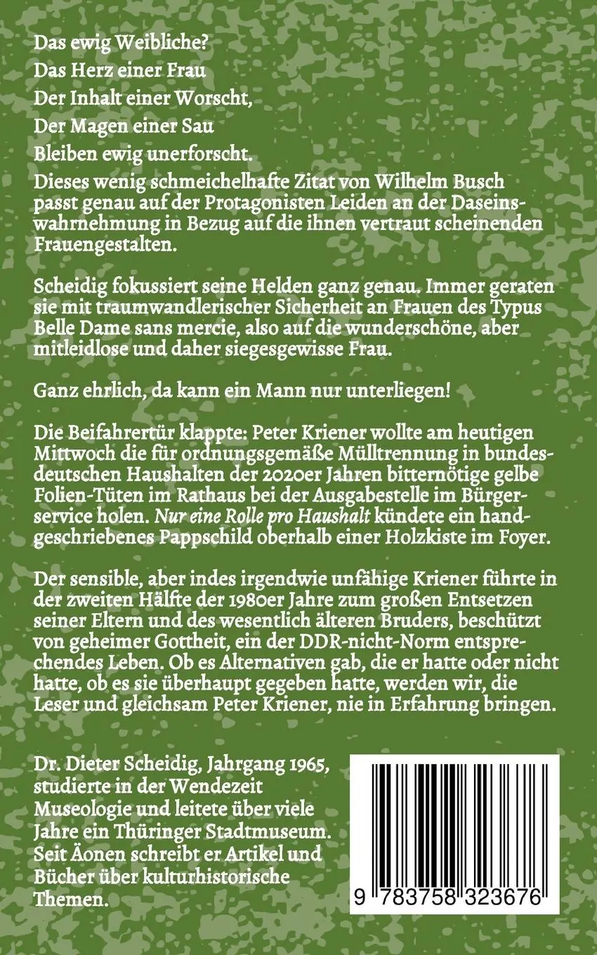 Rückseite: 9783758323676 | Scheiße am Schuh | Dieter Scheidig | Taschenbuch | Paperback | 126 S.